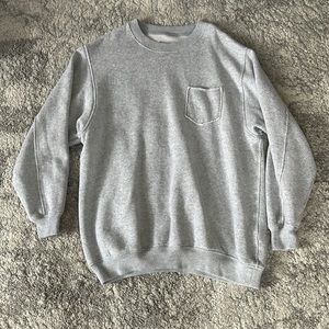 Aerie oversized crewneck, size small, pocket on chest